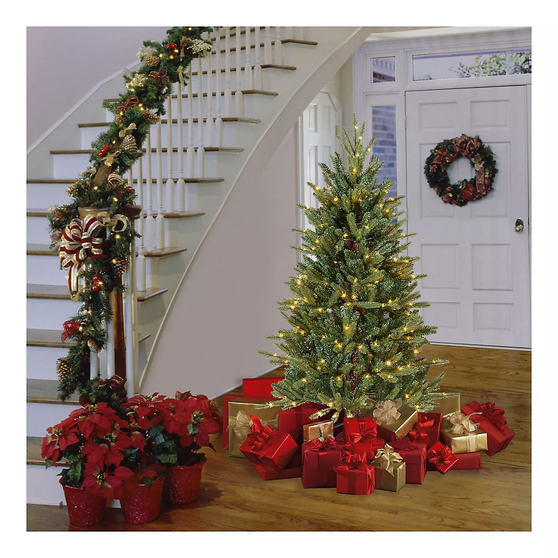 Sylvania 9' 8-Function Color Changing Prelit LED Tree