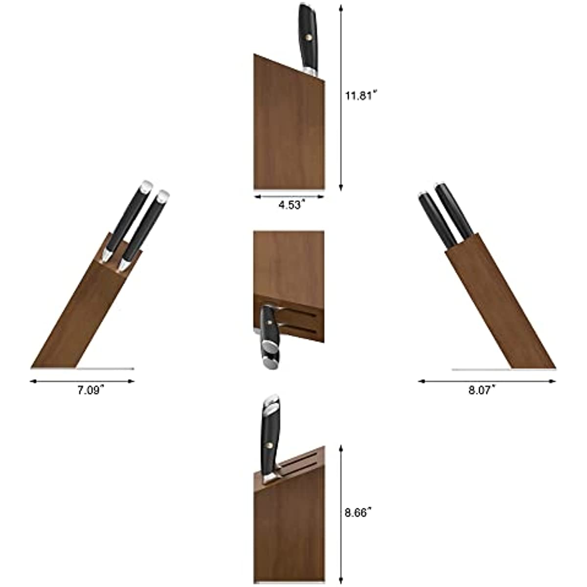 L1 Series 3-Piece Cleaver Knife Block Set, Forged German Steel, HUA Ac –  Cangshan Cutlery Company