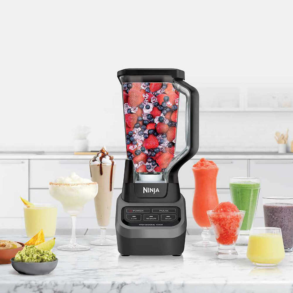 Ninja Professional Blender, 72 Oz Countertop Blender with 1000-Watt B –  Homesmartcamera