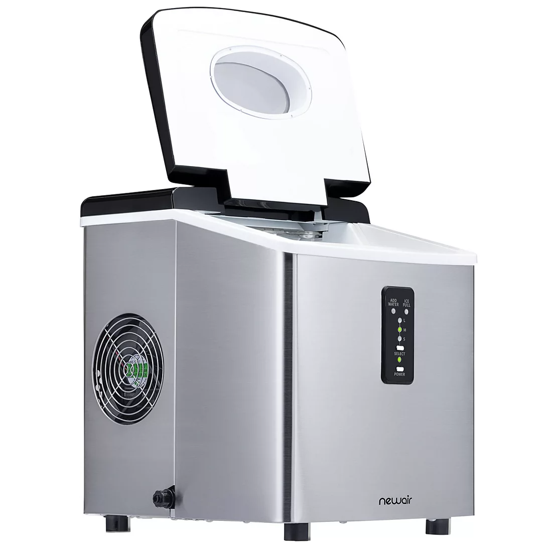 NewAir AI-100SS Portable Ice Maker, 28-lb. Ice Maker – Homesmartcamera