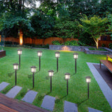 LED Solar Lantern Torch Light Garden Landscape Light, 6 Pack
