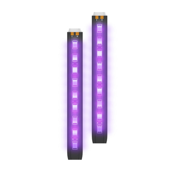 Ledeez LED Light Bar, 2 Pack Neon UV Light, 5 inch Bars