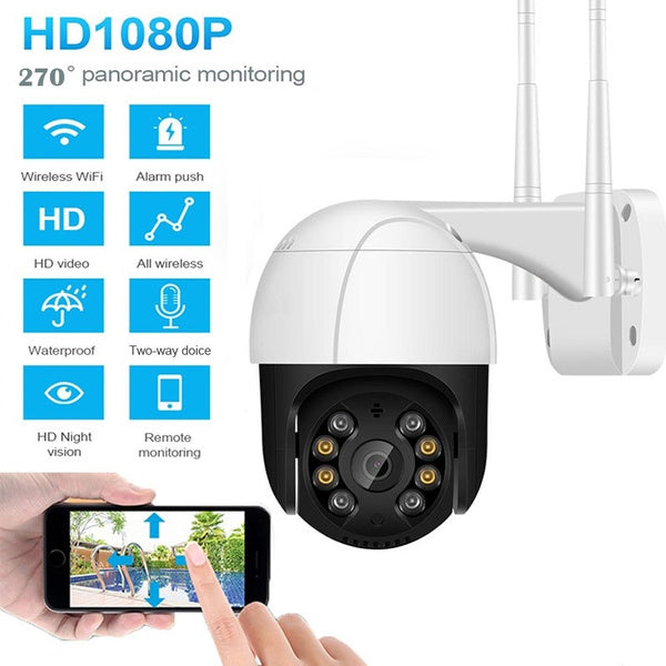2MP PTZ Wifi IP Camera 1080P Outdoor 4X Digital Zoom AI Human Detect Wireless  Camera H.265 P2P Audio Security CCTV Camera - AliExpress
