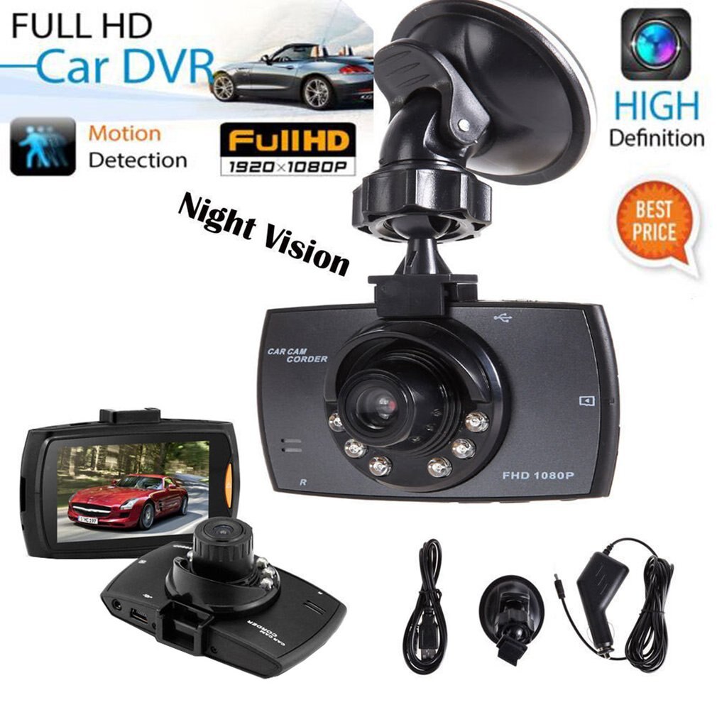 G30 Video Recorder Car DVR Dash Cam Full HD Dashcam 2.4 Night Vision –  Homesmartcamera