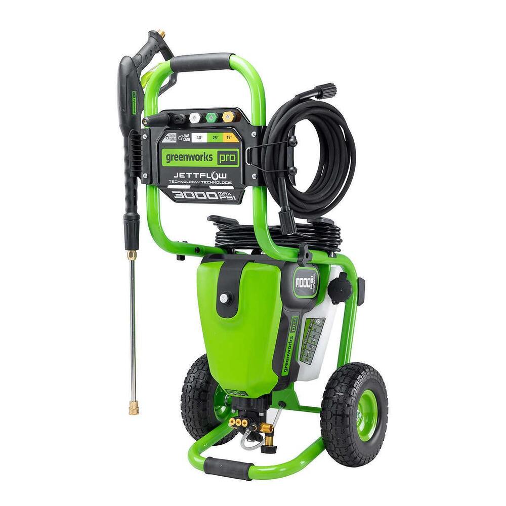 Greenworks 3000-PSI 2.0 GPM Electric Pressure Washer