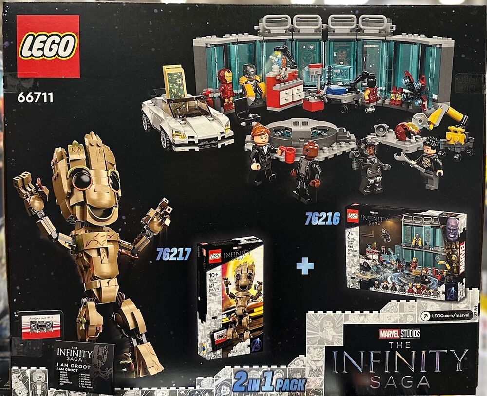 LEGO® Marvel I Am Groot 76217 Build-and-Play Model, Ages 10+