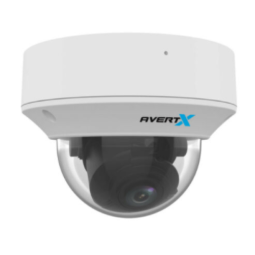 AvertX HD848 IP 4K Ultra HD Dome Camera, 4K Add-on Dome Security IP Camera with Smart Analytics