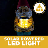 ‎Vp Home Gnome with Solar Powered LED Light