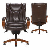 La-Z-Boy Big & Tall Leather  Executive Chair with Memory Foam