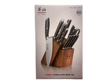 Cangshan L Series 12 Piece Knife Block Set, Hand Sharpened Blade German Steel