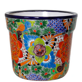 Stylecraft Talavera Style Ceramic Planter, 19” Dia. x 17” H