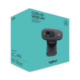 Logitech C270 HD Webcam, Widescreen HD 720P Video Call