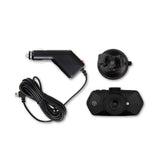 720P HD Roadcam Universally Compatible Window Mounted Dash Cam, 2" LCD Display, Loop Recording, G-Sensor Day/Night Security