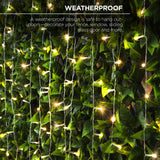 Merkury Innovations 200 LED Cascading Curtain Lights with Music Sync