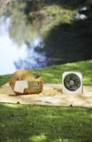Better Homes & Gardens 9" Dual Power Portable Fan, 130 Degree Tilting Head Fan