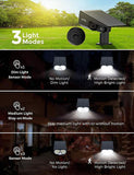 Litom Solar LED Motion Sensor Landscape Spotlights, 2-Pack