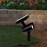 Better Homes & Gardens Color Lock Solar LED Landscape Spotlight, 150 Lumens