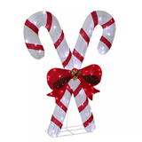 46" Tall Pre-lit Candy Cane with 90 LED Lights