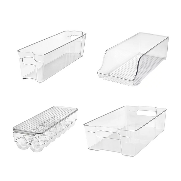 Polder Fridge Storage Bin Set, 4 pc.