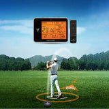 Swing Caddie SC300 Portable Golf Launch Monitor, 5.3" LCD Doppler Radar Sensor