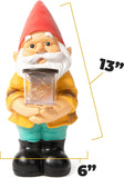 ‎Vp Home Gnome with Solar Powered LED Light