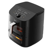 Midea 11 Qt Dual Sync Air Fryer Oven, Two Zone Oven