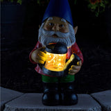 ‎Vp Home Gnome with Solar Powered LED Light