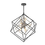 Artika Imperium 9-Light Chandeliere, Geometric Pendant Light