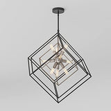 Artika Imperium 9-Light Chandeliere, Geometric Pendant Light