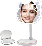 Impressions Vanity x Hello Kitty LED Rechargeable Makeup Mirror and LED Compact Bundle