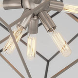 Artika Imperium 9-Light Chandeliere, Geometric Pendant Light