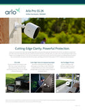 Arlo Pro 5S 2K Spotlight Security Camera, 4-pack HDR Wireless Camera