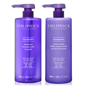 Obliphica Seaberry Shampoo and Conditioner Duo, 33.8 fl oz Each