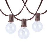 Better Homes & Gardens 20-Count Clear Glass Globe G40 Bulbs String Lights