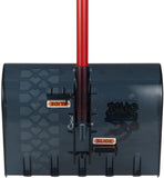 Shark 18" Wide Down Snow Shovel, Poly Snow Shovel