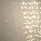 OVE Waterfall Curtain String Lights 1200 LED Bulbs with Remote Control