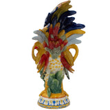 Fitz and Floyd 20.5" Ricamo Rooster Ceramic Figurine