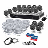 Swann 4K HD 16 Camera 16 Channel NVR CCTV Camera Security System with 2TB Hard Drive