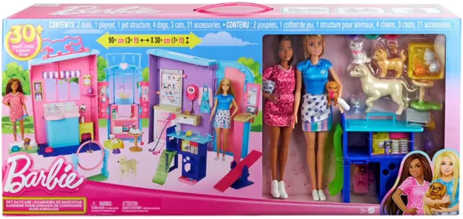 Barbie Pet Nursery Playset with Four Dogs and Four Cats for Girls Ages 3  and Up – Homesmartcamera