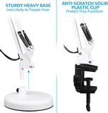 TORCHSTAR  Swing Arm Desk Lamps with Clamp