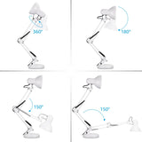 TORCHSTAR  Swing Arm Desk Lamps with Clamp