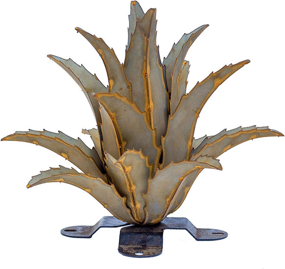 Desert Steel Americana Agave Sculpture, 18″W x 16″H