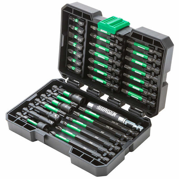 Steel Vision 85-Piece Impact High Torque Torsion Set, Magnetic Holder, Screwdriver Bits