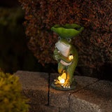 Vp Home Rain Catcher Frog with Solar Led Light