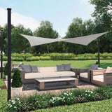 Coolaroo Ready-To-Hang Rectangle Shade Sails, 13' x 7'