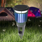 Wisely Mosquito Light Bug Zapper Solar Lantern, 2-Pack