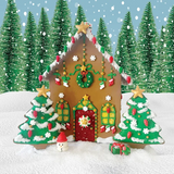 Bakery Bling Designer Gingerbread House Kits, 2-Pack