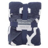 Berkshire Life Heirloom Collection Oversized Throw, 60”x70” Velvet Plush Throw