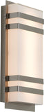 Artika Glowbox 3 LED Wall Light, 5.5 " L X 2.6 " W X 11.8 " H