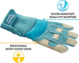 Wells Lamont HydraHyde Leather Work Gloves, 4 Pairs